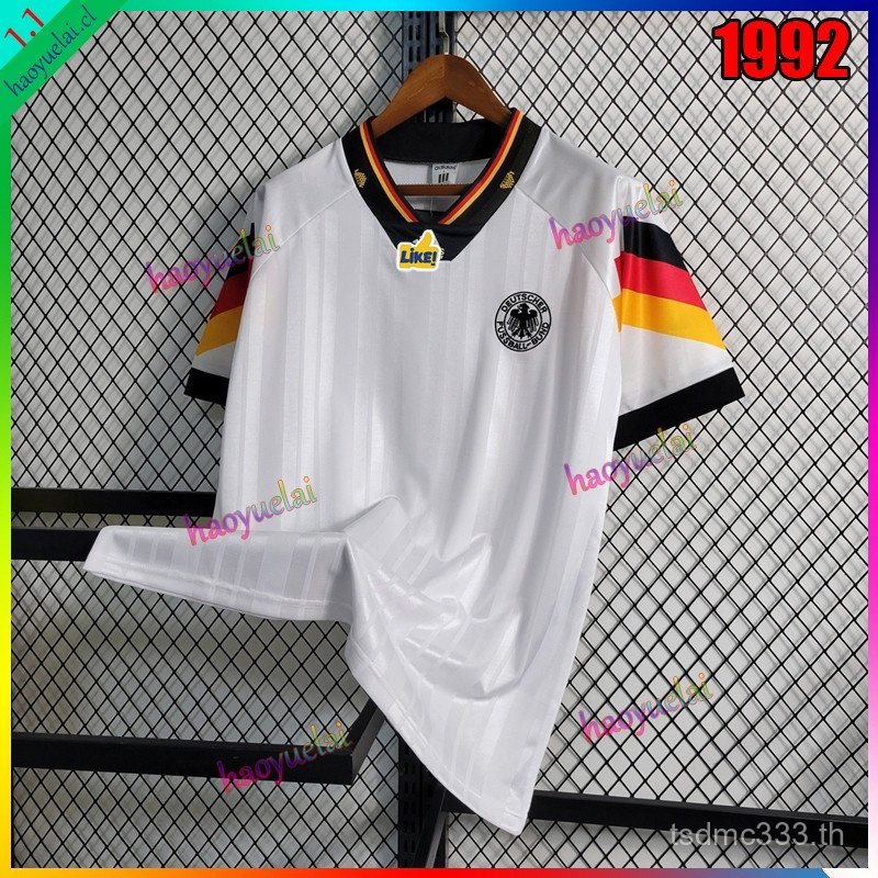 Alemania Retro 1992 เสื้อ Hogar Futbol LDSA
