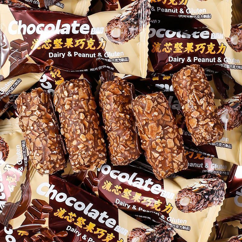 สไตล์ใหม่ Nut Energy Nut Bar Hollow Chocolate Bar Peanut Energy Bar สํานักงาน Glutton Relieving Snac