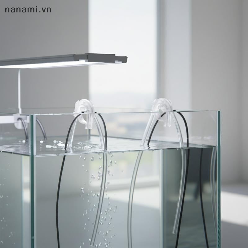 [nanami] Aquarium U Shaped Tube Holder 3 5 10 Pas Water Air Hose Fixing Clip For Stable Fish Tank Pl
