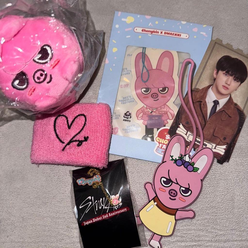 Stray Kids SKZOO Mini Bag Charm Plush 4-Piece Set Japan Limited