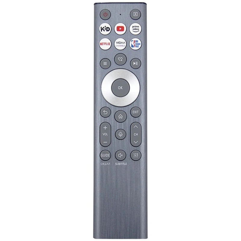 ใช้งานร่วมกับ Hisense TV U6 U7 U8 series 55U8N 65U8N 100U8N 55U7N 65U7N 55U6N 65U6Nremote ควบคุม ERF