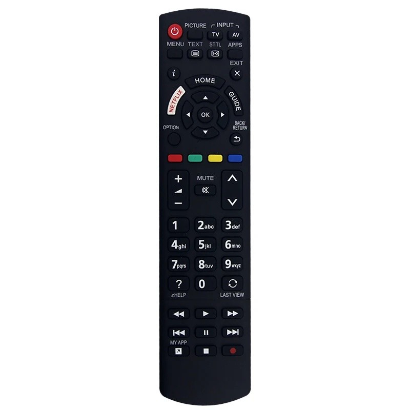 ใช้งานร่วมกับ Panasonic TV TX-40GX700E TX-40GX710E TX-50GX710E TX-58GX700E TX-58GX710E รีโมทคอนโทรล 