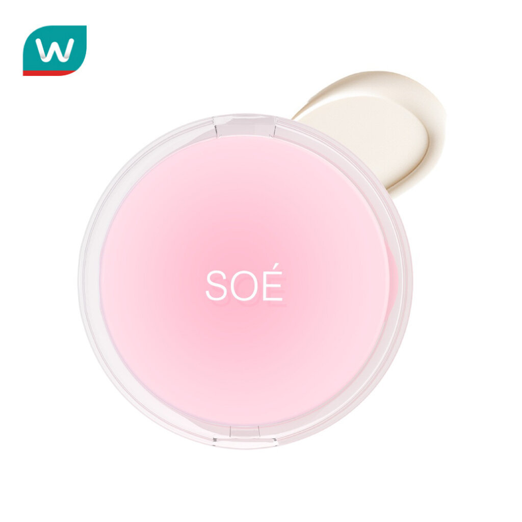 SOE โซเอ้ สเตย์ ล็อก แอร์ แมตต์ คุชชั่น SPF42 PA+++ 15ก. 00 ไอวอรี่ เบจ