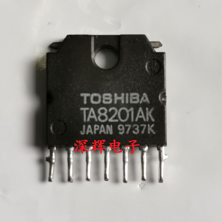 [การซ่อมแซม Sehenhui] TA8201AK เพาเวอร์แอมป์บรรจุภัณฑ์ซิปวงจรรวม