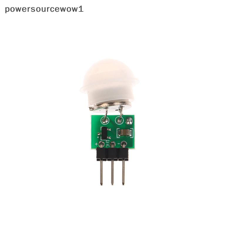WOW 1 PC HC-SR312 Mini IR Pyroelectric อินฟราเรด PIR Motion Human Sensor เครื่องตรวจจับอัตโนมัติโมดู