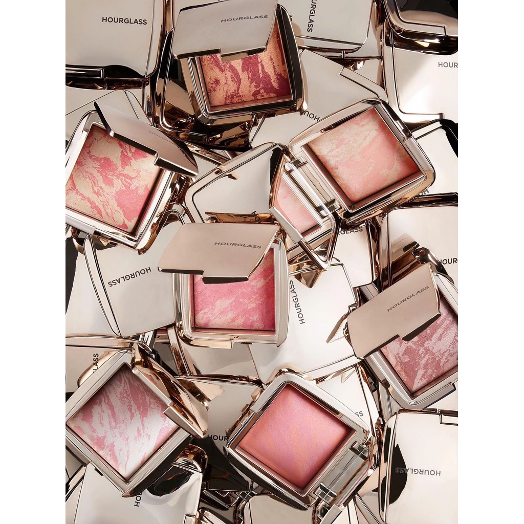 พร้อมส่ง Hourglass Pork Blush/คอนทัวร์/ไฮไลท์/MINI Pack 1.3g Christmas Limited Edition