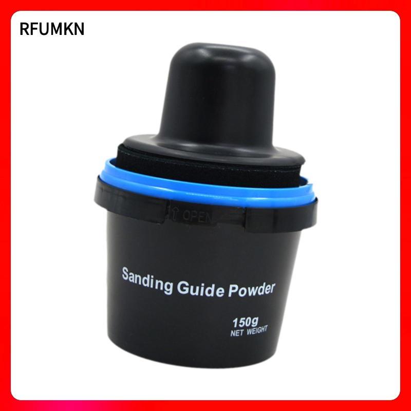 [rfumkn] Dry Guide Coat สีดําค้นหารอยขีดข่วนพร้อม Applicator Dry Guide Coat Powder สําหรับเรือเฟอร์น