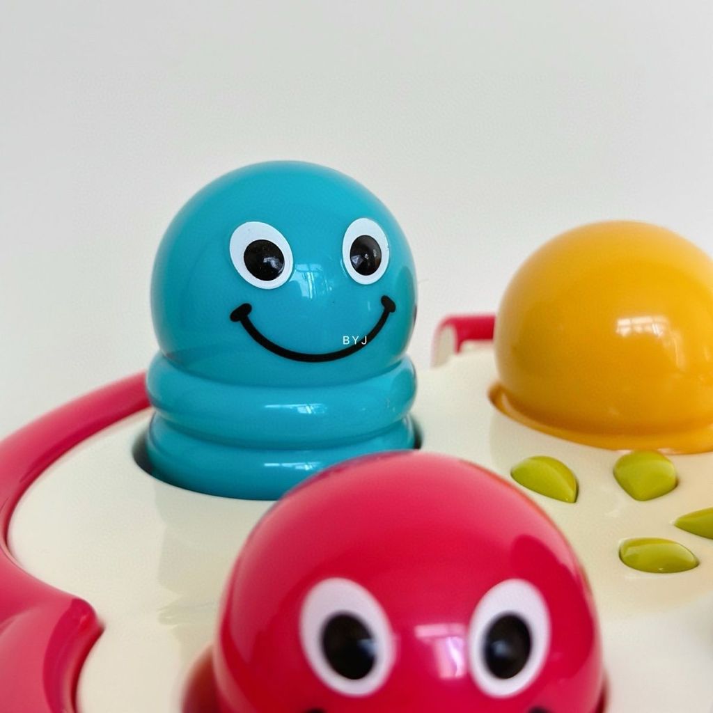 Guyu Percussion ผลไม้หนอนเด็กทารกของเล่นเพื่อการศึกษา 1-3 ปี Little Boy Whack-a-Mole เกมคอนโซล Apple