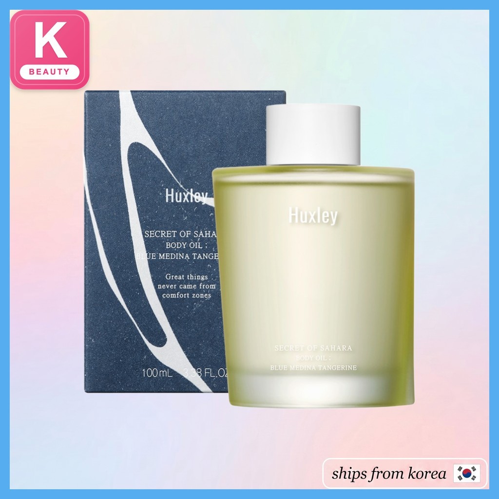 [huxley] Secret of Sahara Body Oil, Blue Medina Tangerine, 100ml, 1 ชิ้น / Korean Body Oil by crelan