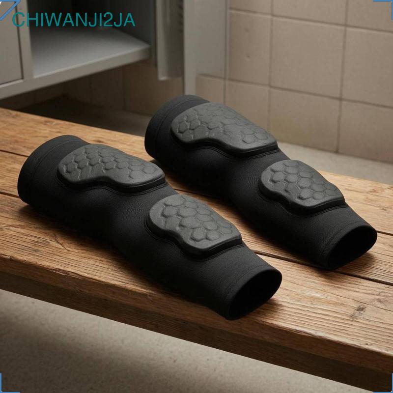 [chiwanji2ja] สนับเข่าและสนับแข้ง Matte Finish สนับเข่าเด็ก Shock Black Xxs