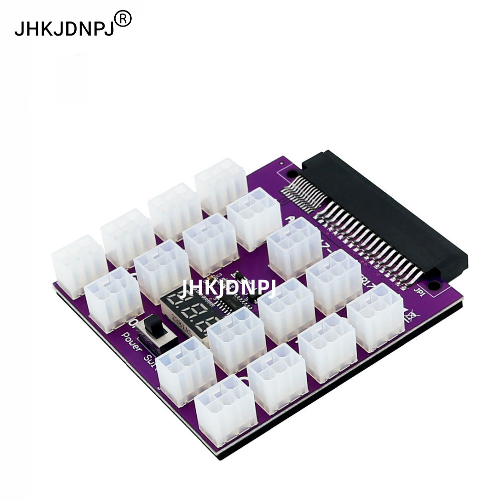 ATX 17x 6Pin 12V แหล่งจ่ายไฟ Breakout Board Adapter Converter