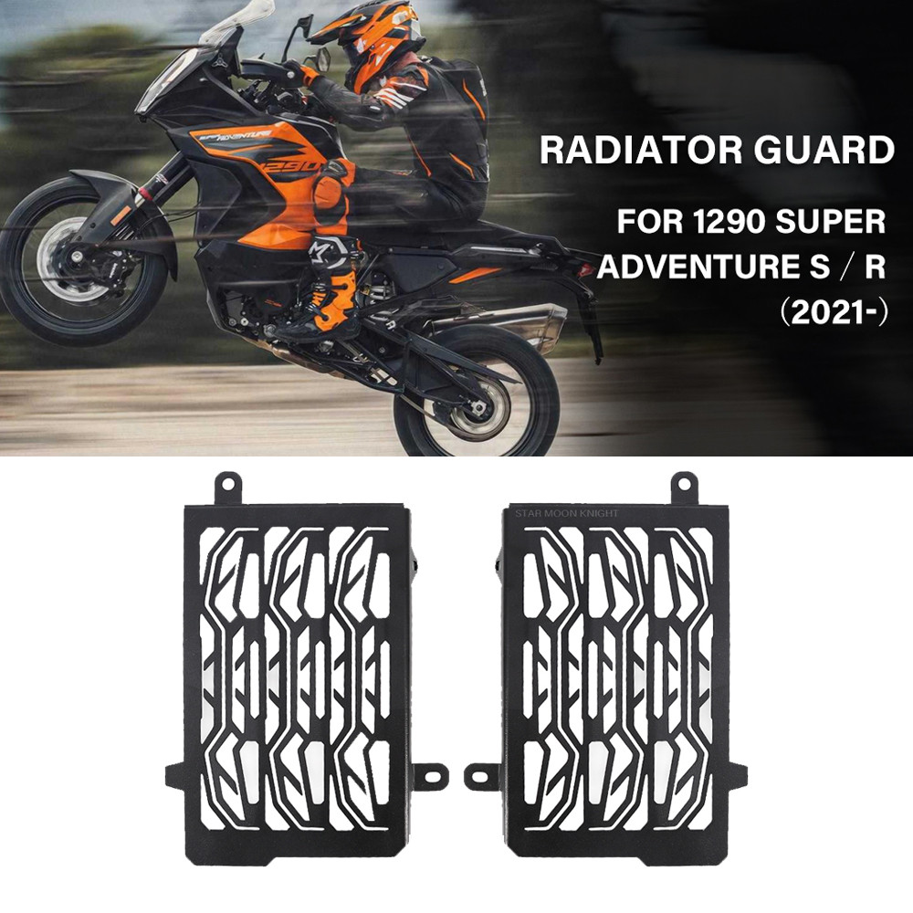 Moto CNC หม้อน้ําสําหรับ 1290 Super Adventure R/S 1290R Superadventure 2022 หม้อน้ํา Guard Grille ป้