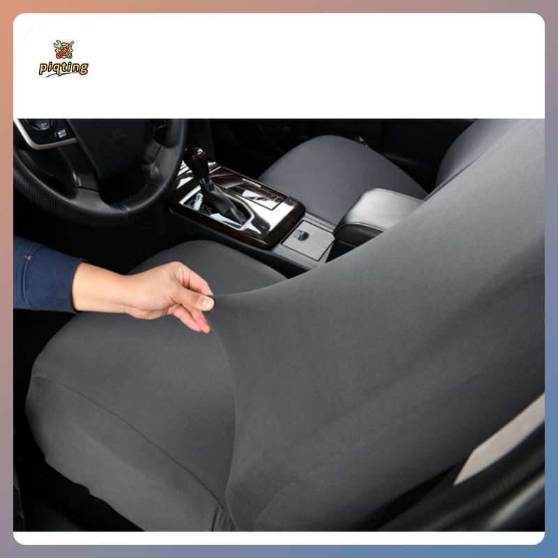 PP Universal รถที่นั่งครอบคลุม Breathable ผ้ายืด Anti-Scratch กันฝุ่นสําหรับรถเก๋งส่วนใหญ่ SUV Tru A