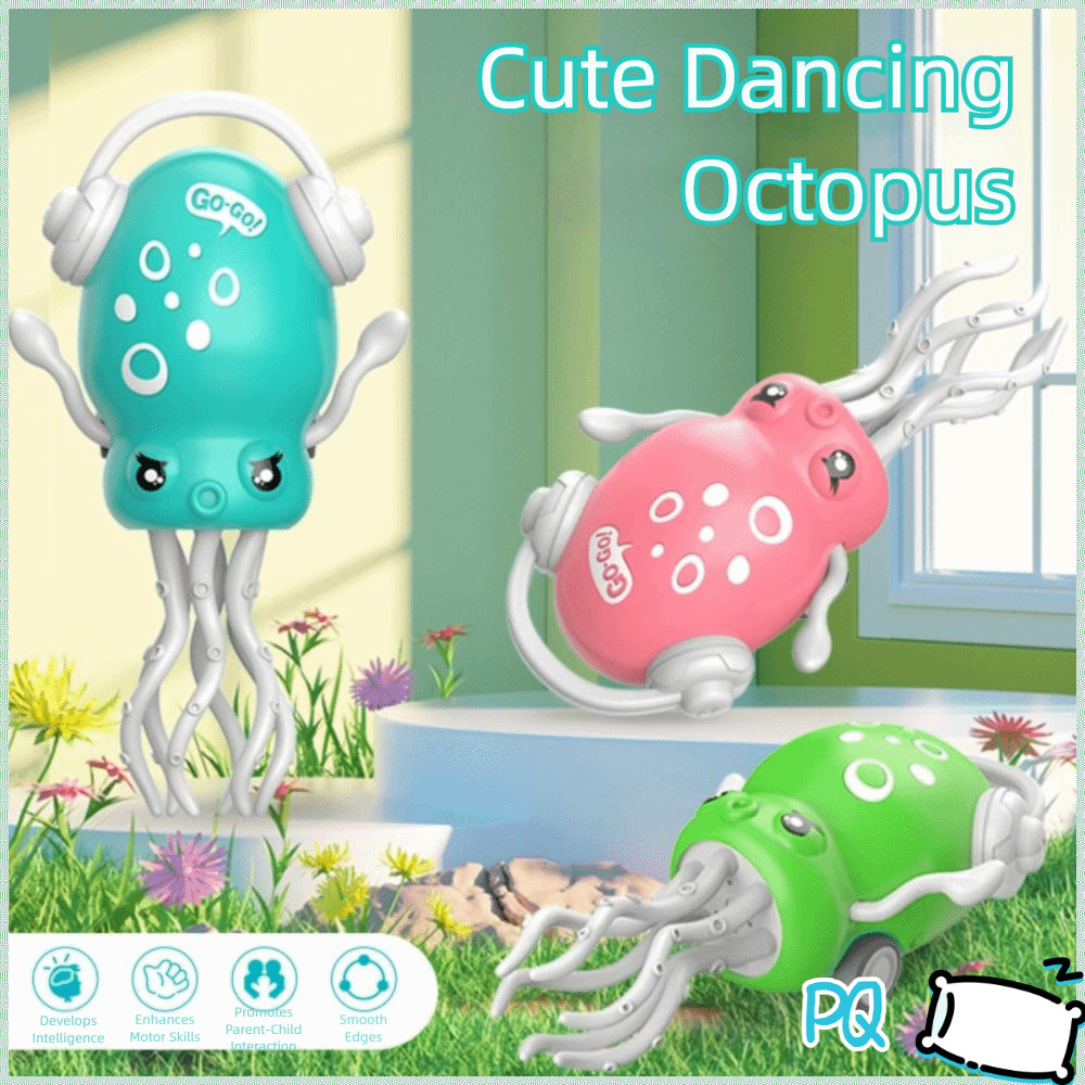 PQ Auto-Dance Octopus ของเล่น, Crawling Dancing Octopus ของเล่น, Creative เซ็นเซอร์อุปสรรคอัตโนมัติ 