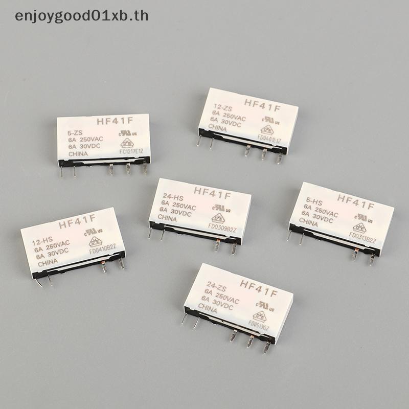 EDTH HF41F-24-ZS HF41F-12-ZS HF41F-5-ZS HF41F-5-HS HF41F-12-HS HF41F-24-HS รีเลย์อุตสาหกรรม Subminia