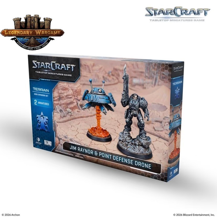 StarCraft: Jim Raynor (Raynor's Raiders) - Terran - Hero Expansion Set