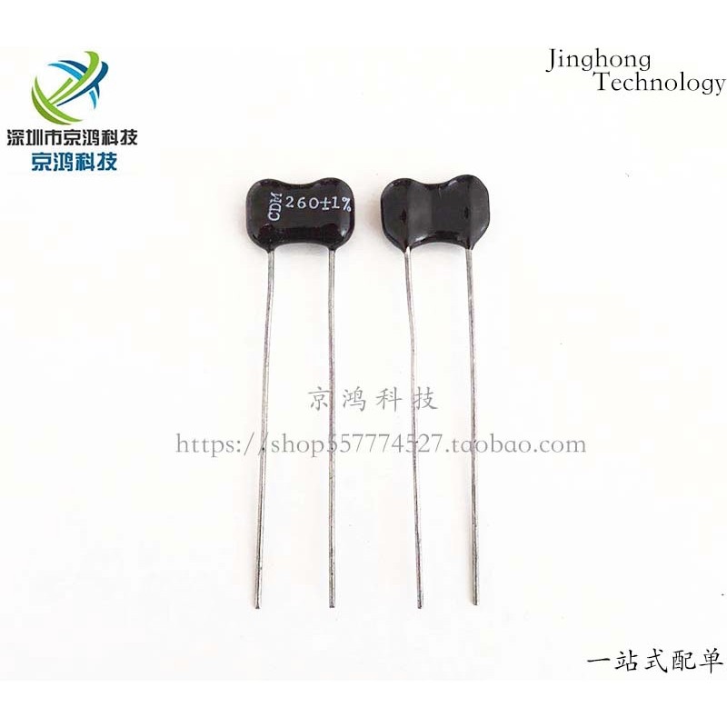 Mica Capacitor CDM260PF ±1% 500V American Mica Capacitor ยี่ห้อใหม่นําเข้าเดิม