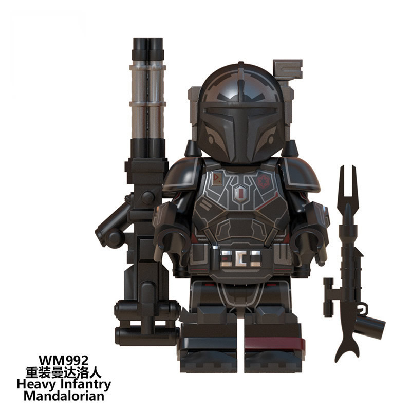 2026 สไตล์ใหม่จีน Building Blocks Star Wars Third Party Minifigures ใช้งานร่วมกับ Lego แทรกของเล่นเด
