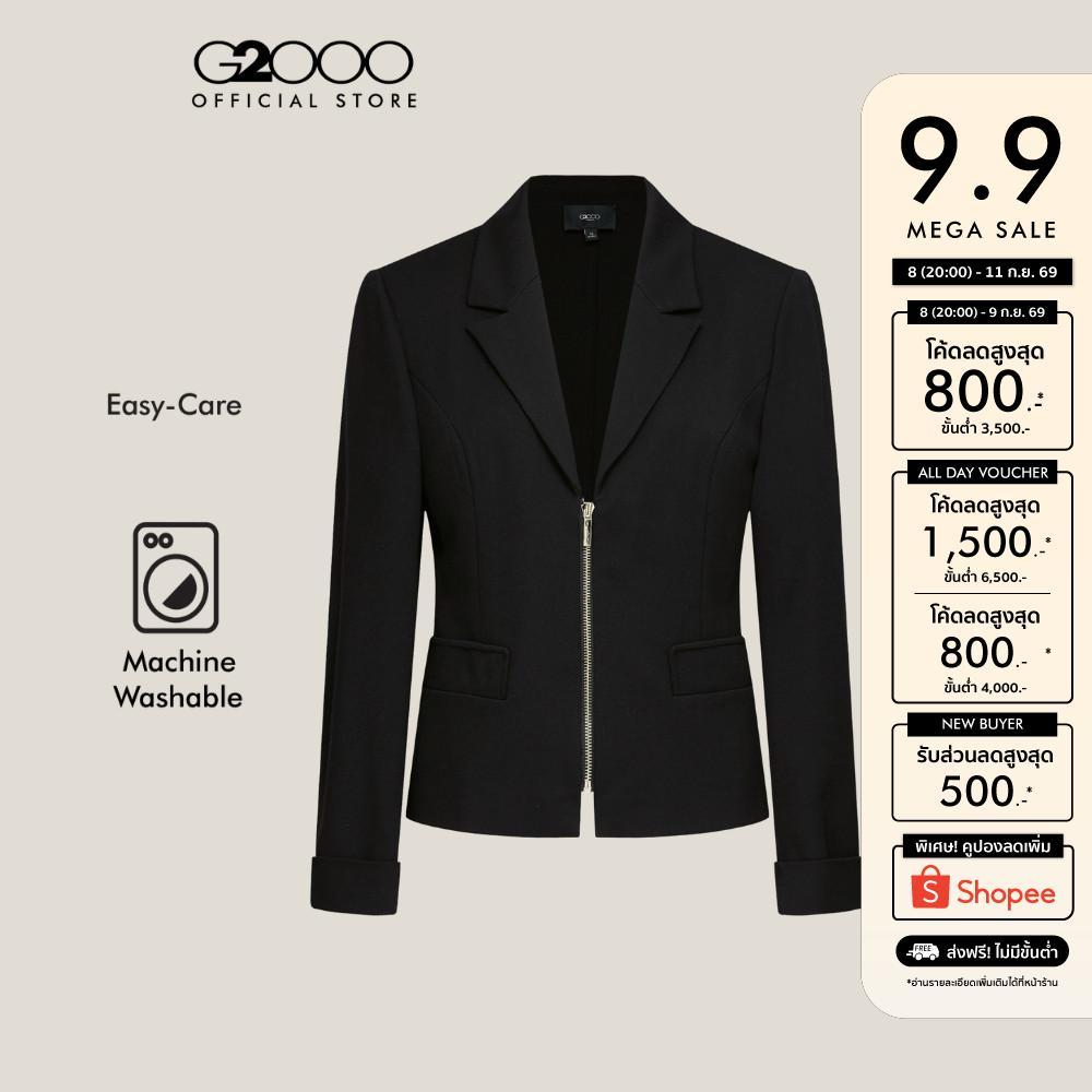 G2000 เสื้อเบลเซอร์สำหรับผู้หญิง No fit รุ่น 5921661099 สีดำ