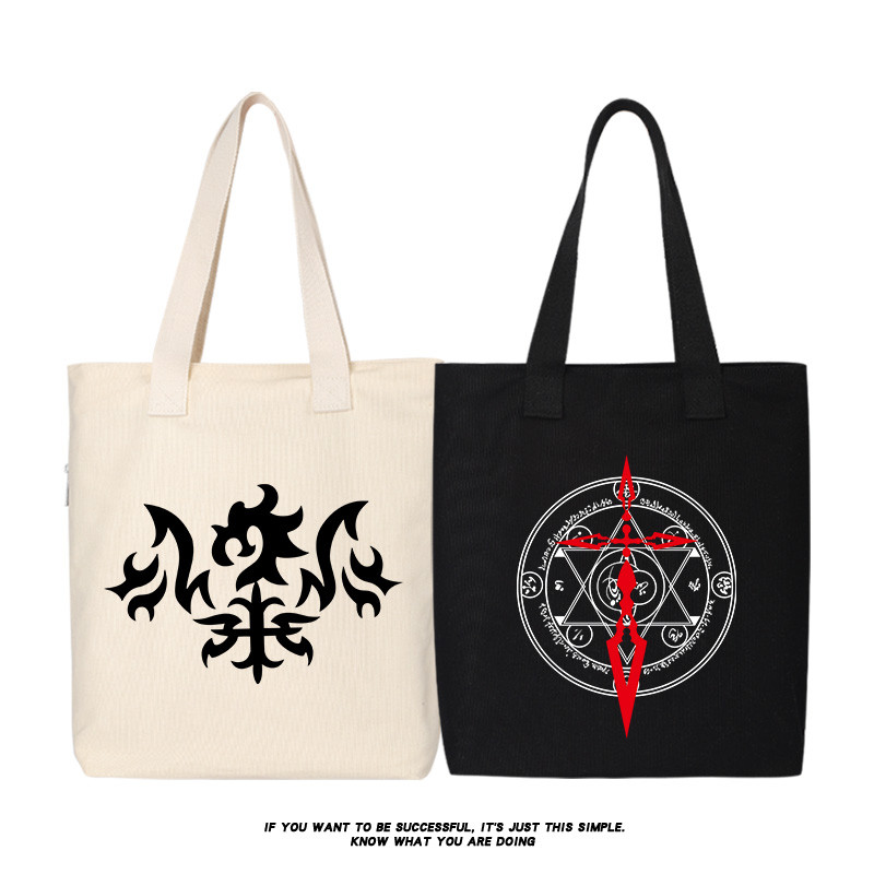Xiuluo Fate/zero Hero Mark Saber King Arthur One-Shoulder Cross-Body กระเป๋าถือ Tote Bag Rucksack