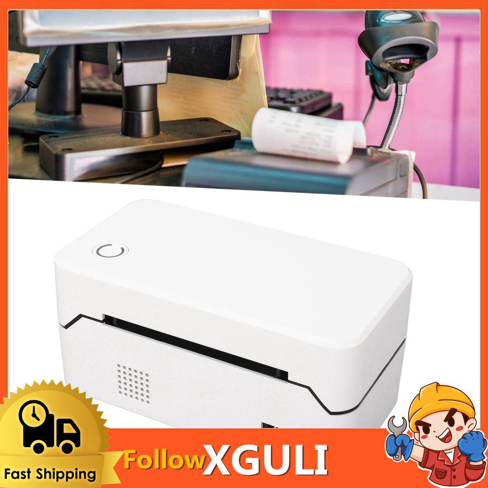 Xguli เครื่องพิมพ์ฉลากความร้อน การจัดส่งแบบไร้สาย Bluetooth 203 DPI ความละเอียดสูง 72 ชิ้น/นาที ความ