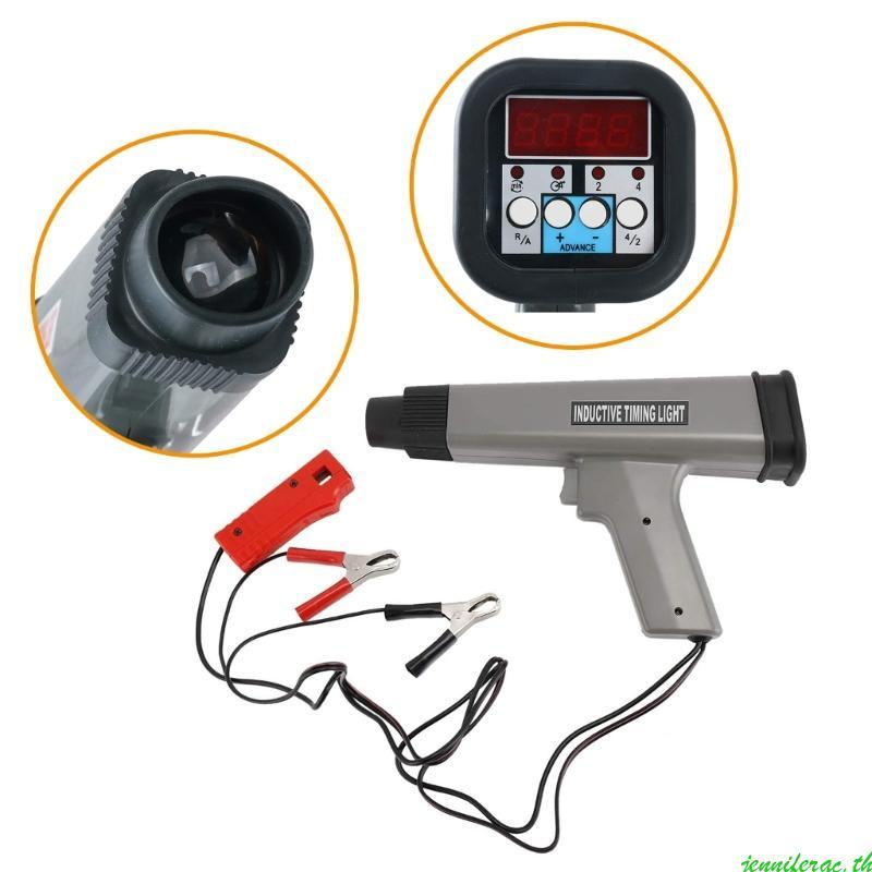 Jenniferac อุปนัย Strobe Timing Light สําหรับรถยนต์-รถจักรยานยนต์ Marine Induction Petrol-Engine Tim