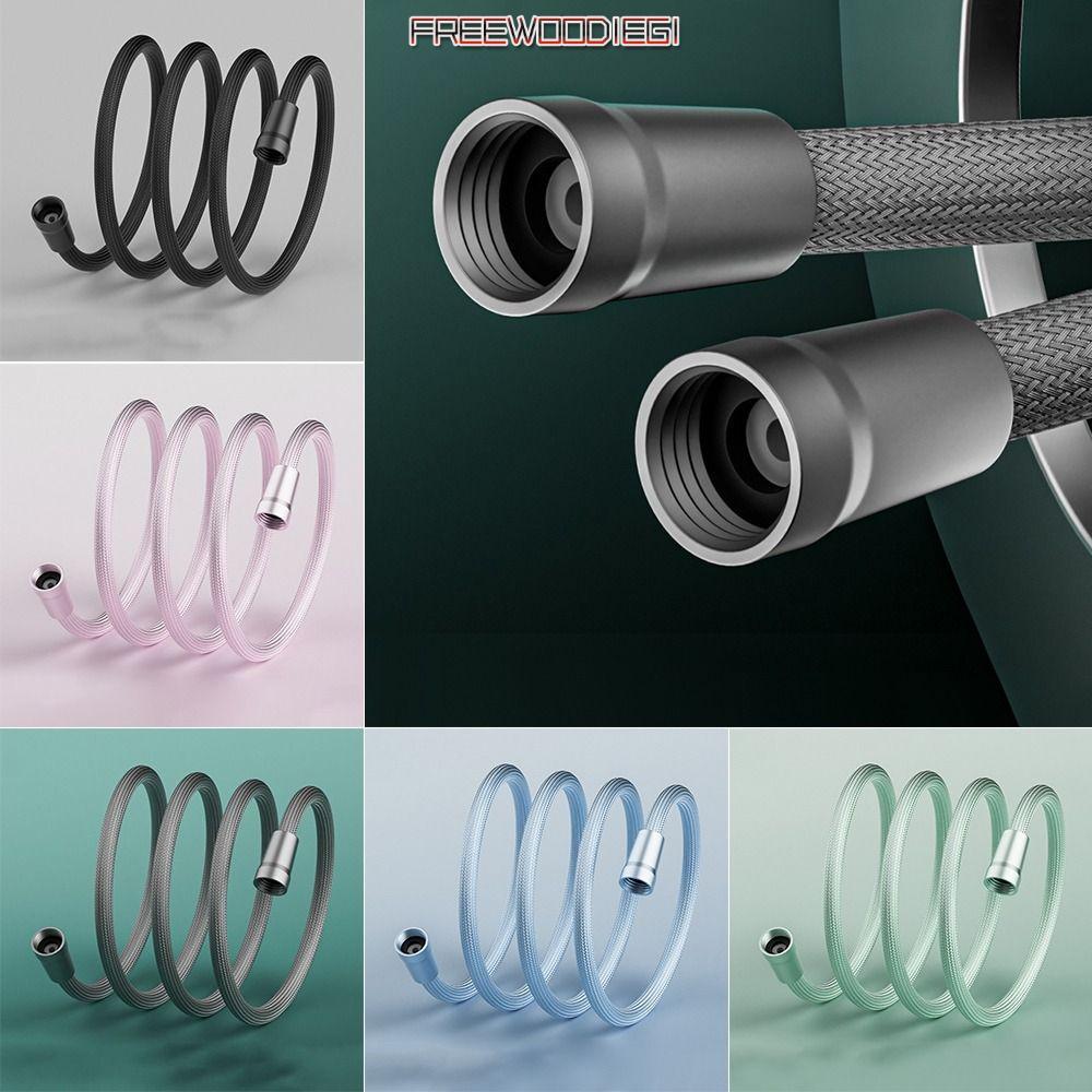 FREEWOODIEGI ฝักบัว Tube, 1.5/2 เมตร Anti Winding สายฝักบัวมือถือ, ยืดหยุ่นแรงดันสูง GI/2 ฝักบัวท่อไ