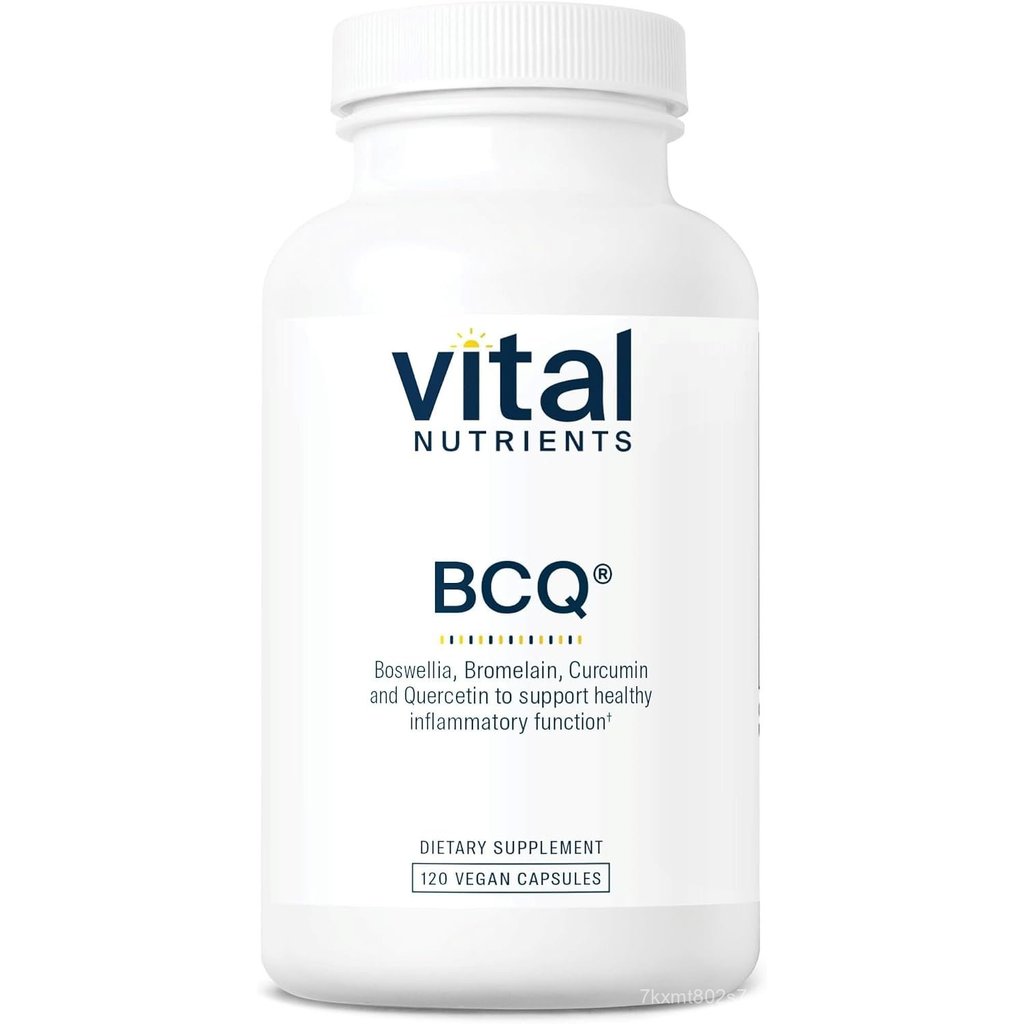 Vital Nutrients BCQ, วีแกน, 120 แคปซูล