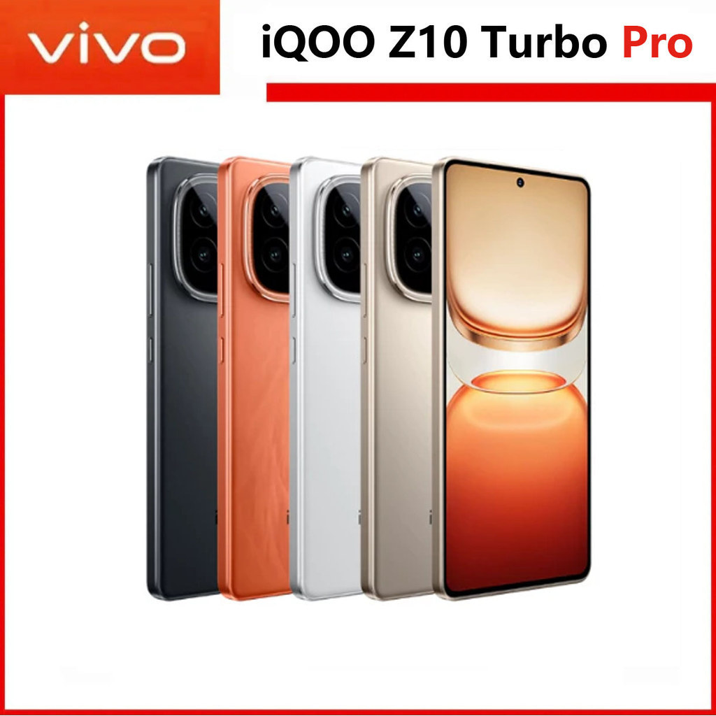 VIVO iQOO Z10 Turbo Pro 5G โทรศัพท์มือถือ Snapdragon 8s Gen 4 ทุกสีสภาพดีโทรศัพท์มือสอง CN รุ่น