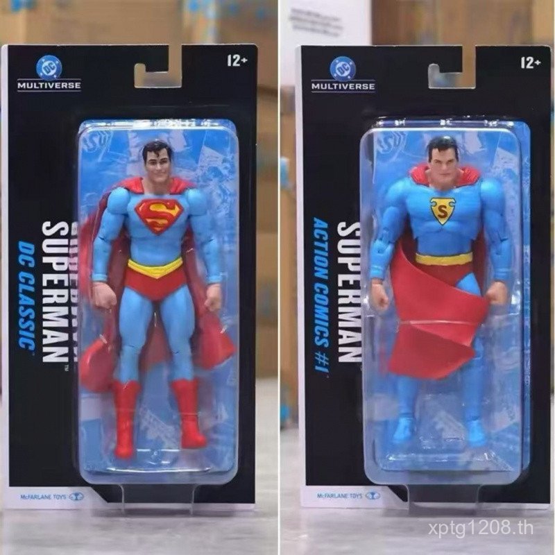พร้อมสต็อก McFarlaneand DC Multi-Universe Wall Card Version Classic Superman Superman Comic Version 