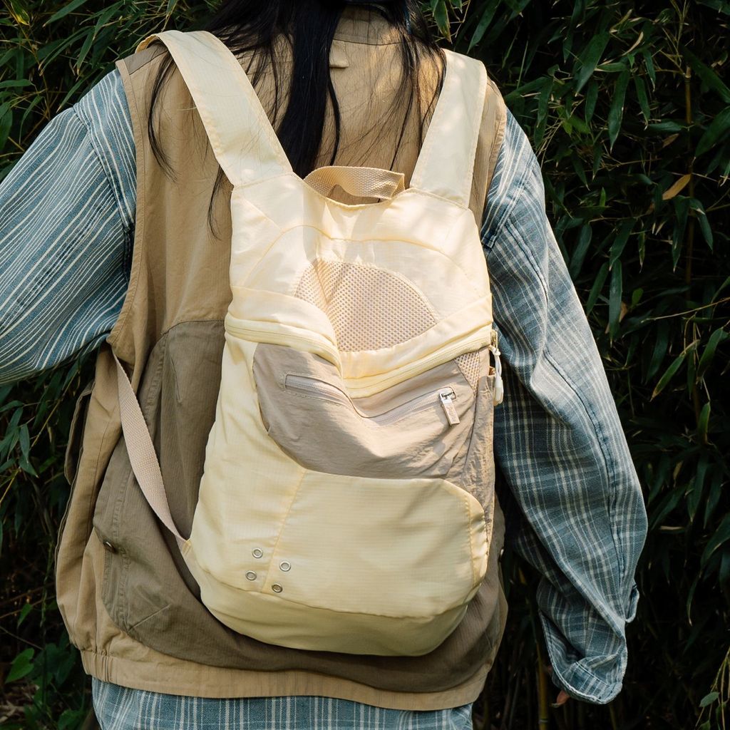 Sudakooo Korea mschf Spring Fashion All-Match Backpack Backpack Climbing Bag 2 สี
