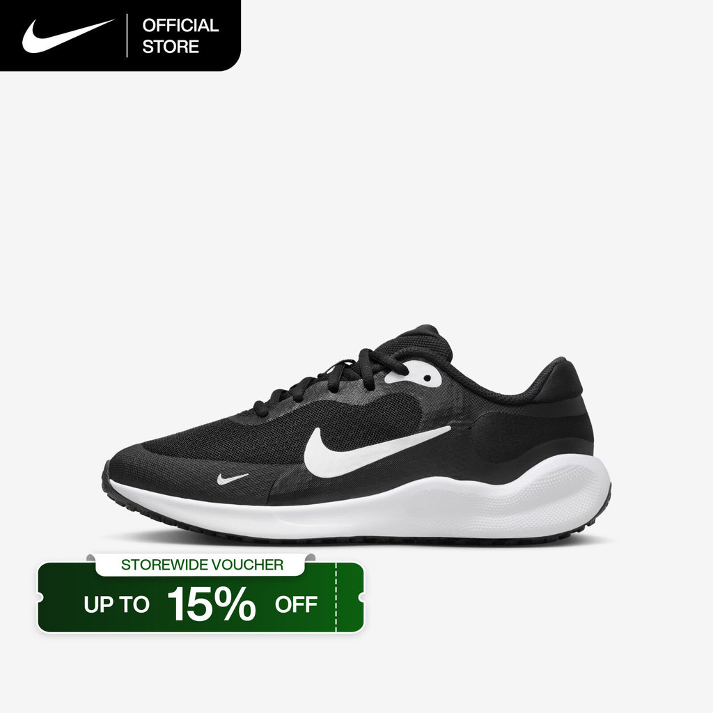 Nike Older Kids' Revolution 7 Running Shoes - Black [FB7689-003]