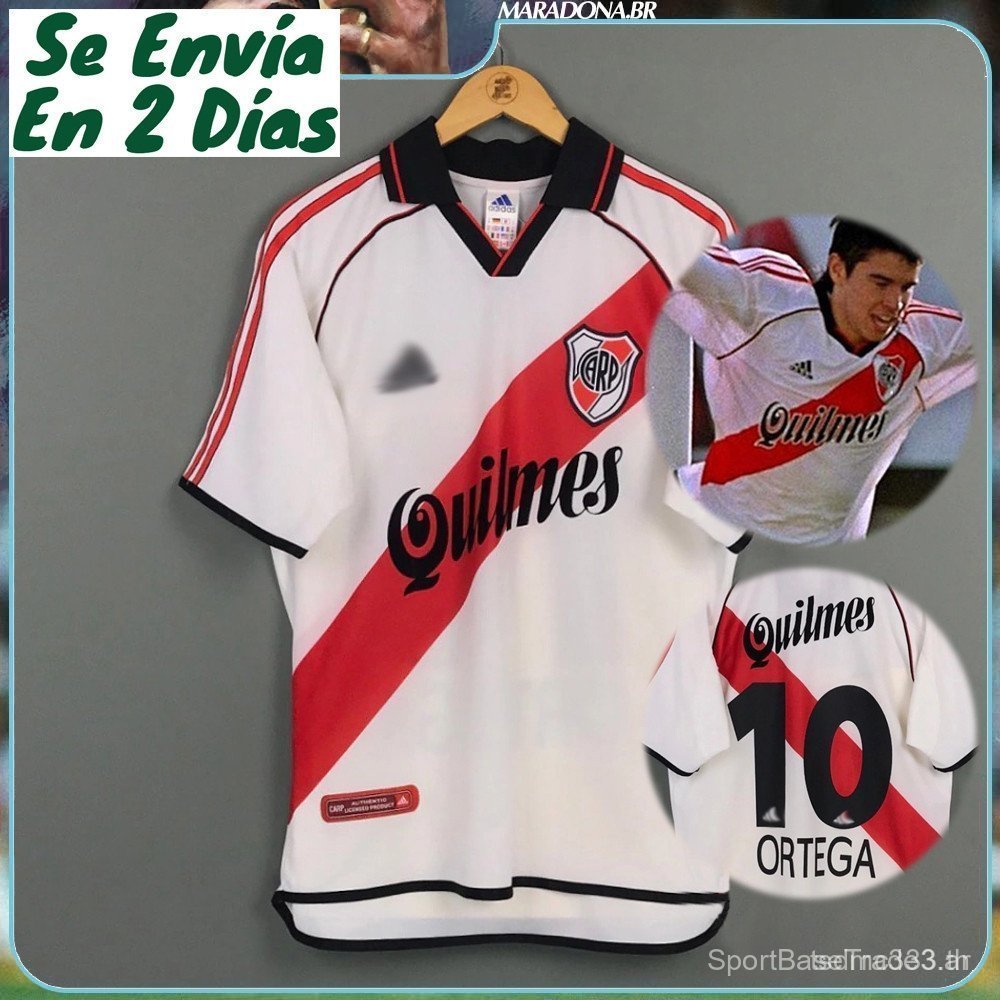 เสื้อยืด Retro SSS + De River Plate 2000-2001 เสื้อ Futbol ท้องถิ่น ROBR