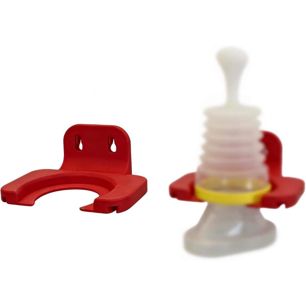 ติดผนังสําหรับอุปกรณ์กู้ภัยสําลัก LifeVac - ที่ยึดที่เก็บของฉุกเฉินพร้อมการออกแบบแบบปลดเร็ว ติดตั้งง
