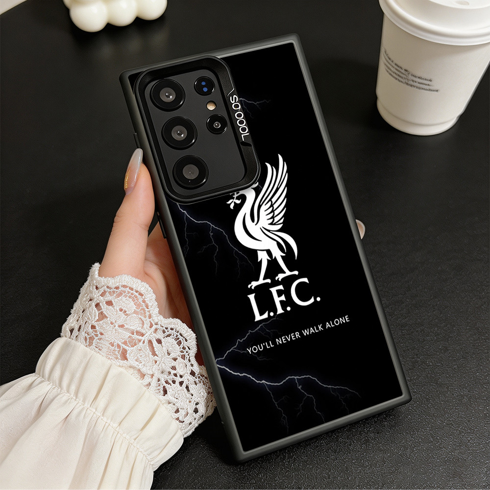 เคสโทรศัพท์ ลายลิเวอร์พูล ทีมฟุตบอล เท่ๆ สำหรับ Samsung S26 Ultra S25 Ultra A56 A07 A55 A03S M55 M35