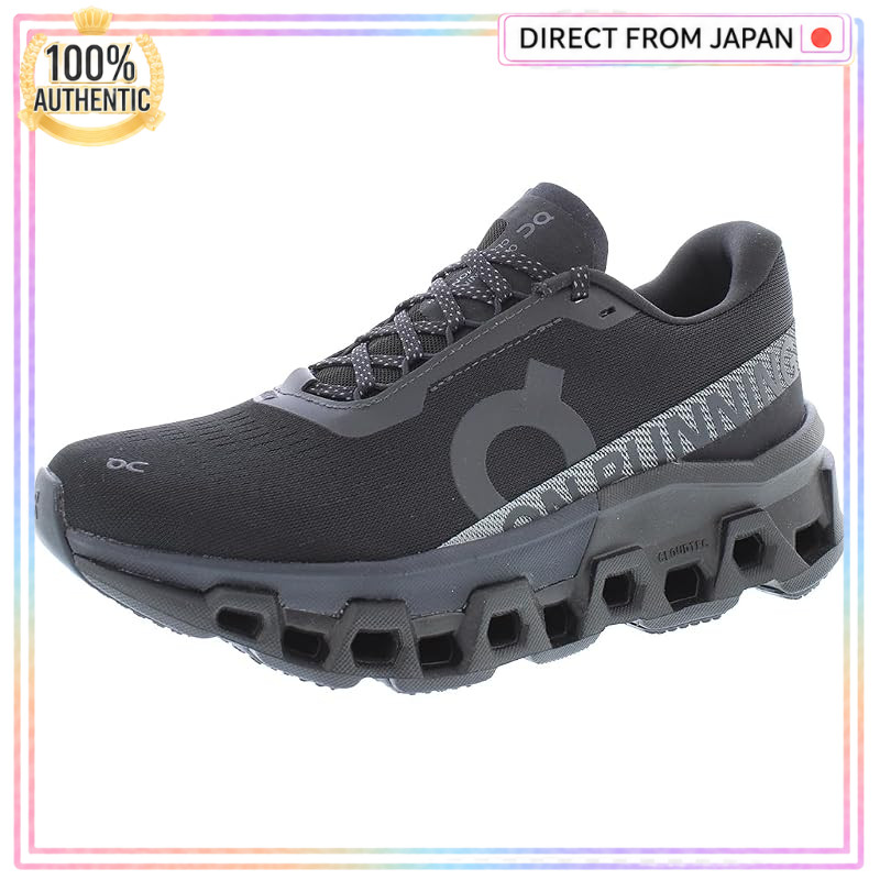 On Women's Cloudmonster 2 Sneakers - Black/Eclipse
