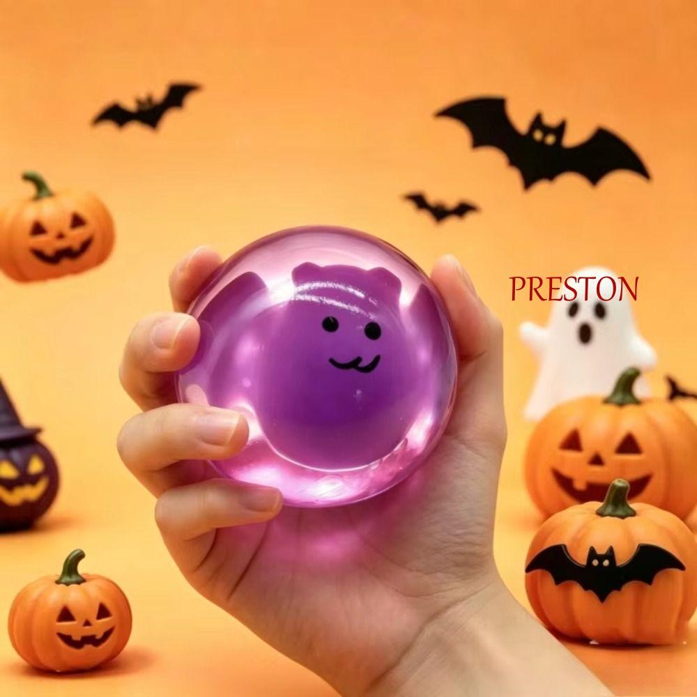 PRESTON Stress Ball, Slow Rebound Squeeze Maltose Stress Ball, Decompress Super Soft Halloween Desig