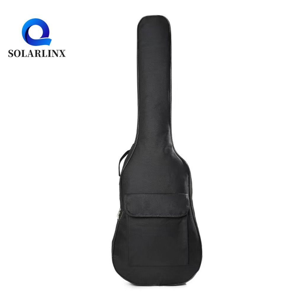 SOLARLINX Electric Bass Bag, Oxford Fabric Double Shoulder Straps Guitar Bass Bag, Guitar Accessorie