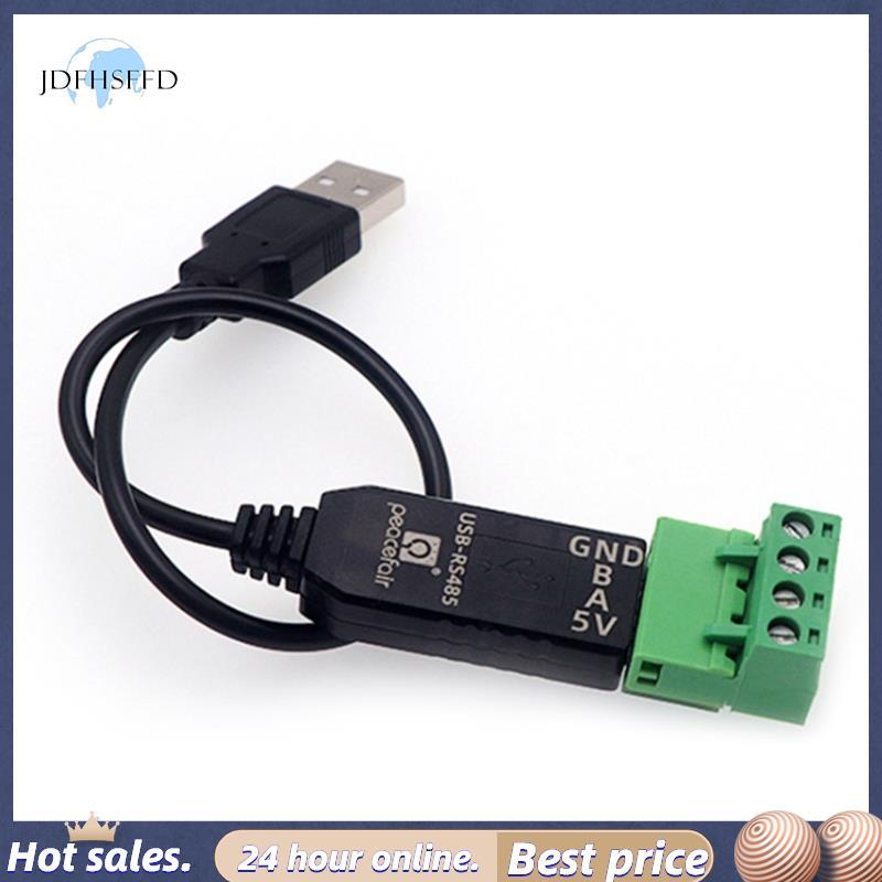 jdfhsffdPeacefair RS485 ถึง USB 485 อะแดปเตอร์แปลงรองรับสําหรับ Win7 XP WIN98 WIN2000 WINXP WIN7 WIN