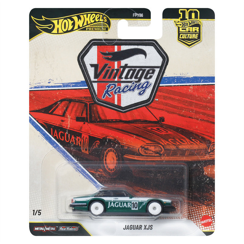Hot Wheels FPY86 Car Culture Retro Racing Car JAGUAR XJS Sports Car hotwheels