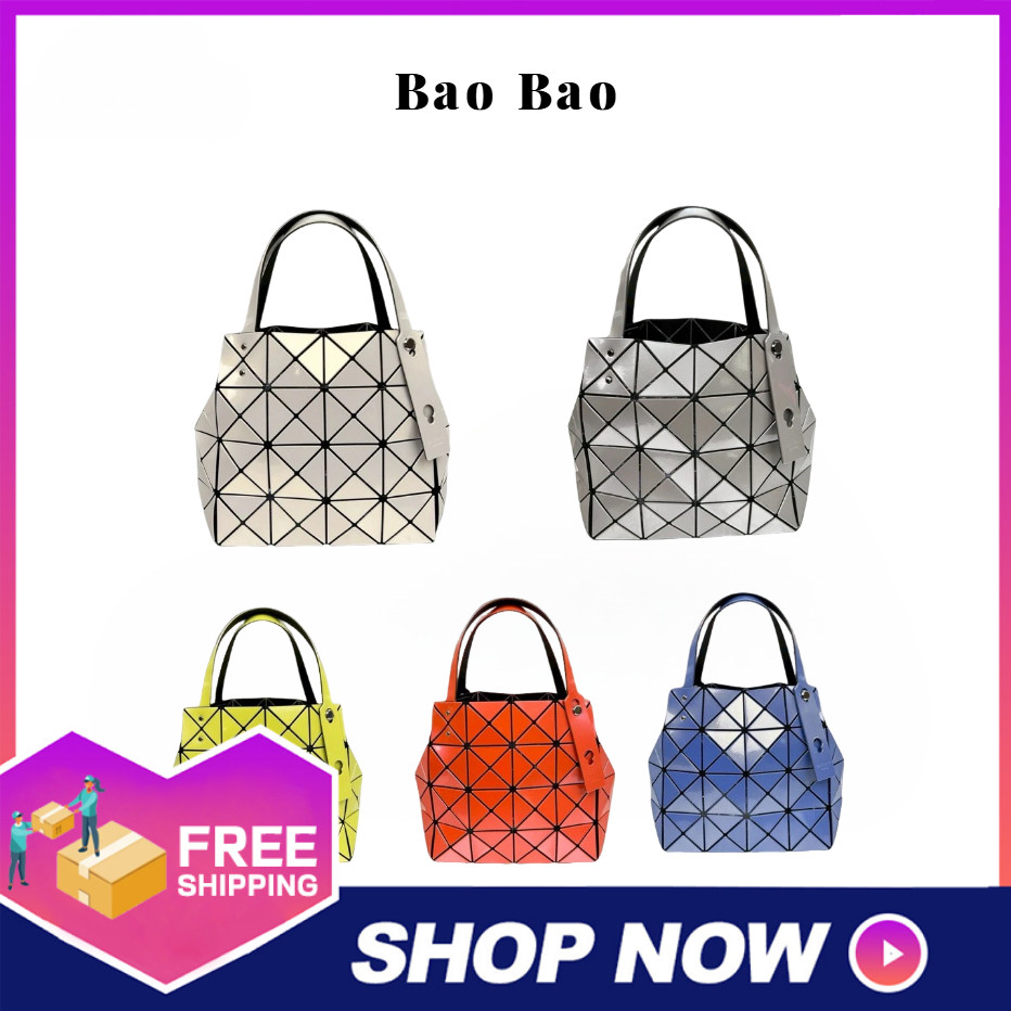 【สินค้าพร้อมส่ง】100%ของแท้ BaoBao Lucent CARAT กระเป๋า เรียกว่ากระเป๋าทรงถัง
