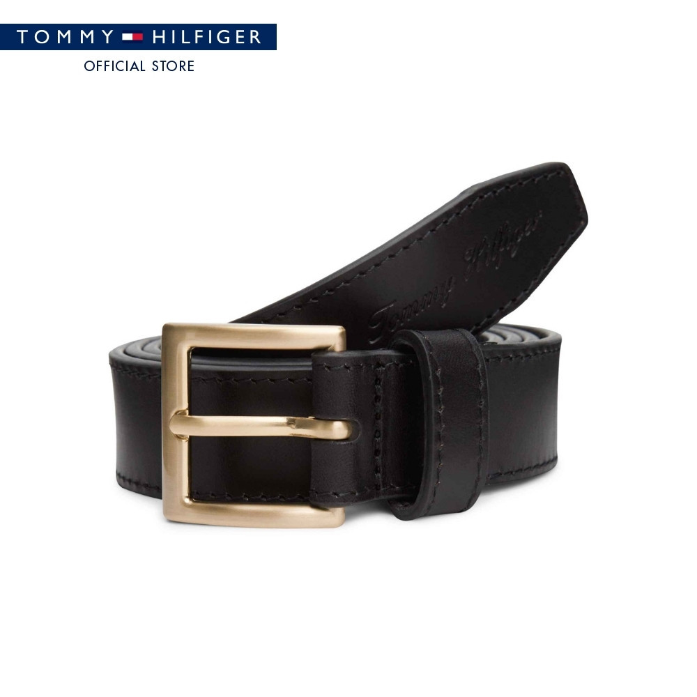 Tommy Hilfiger เข็มขัด ผู้ชาย รุ่น AM0AM14067 BDS - สีดำ