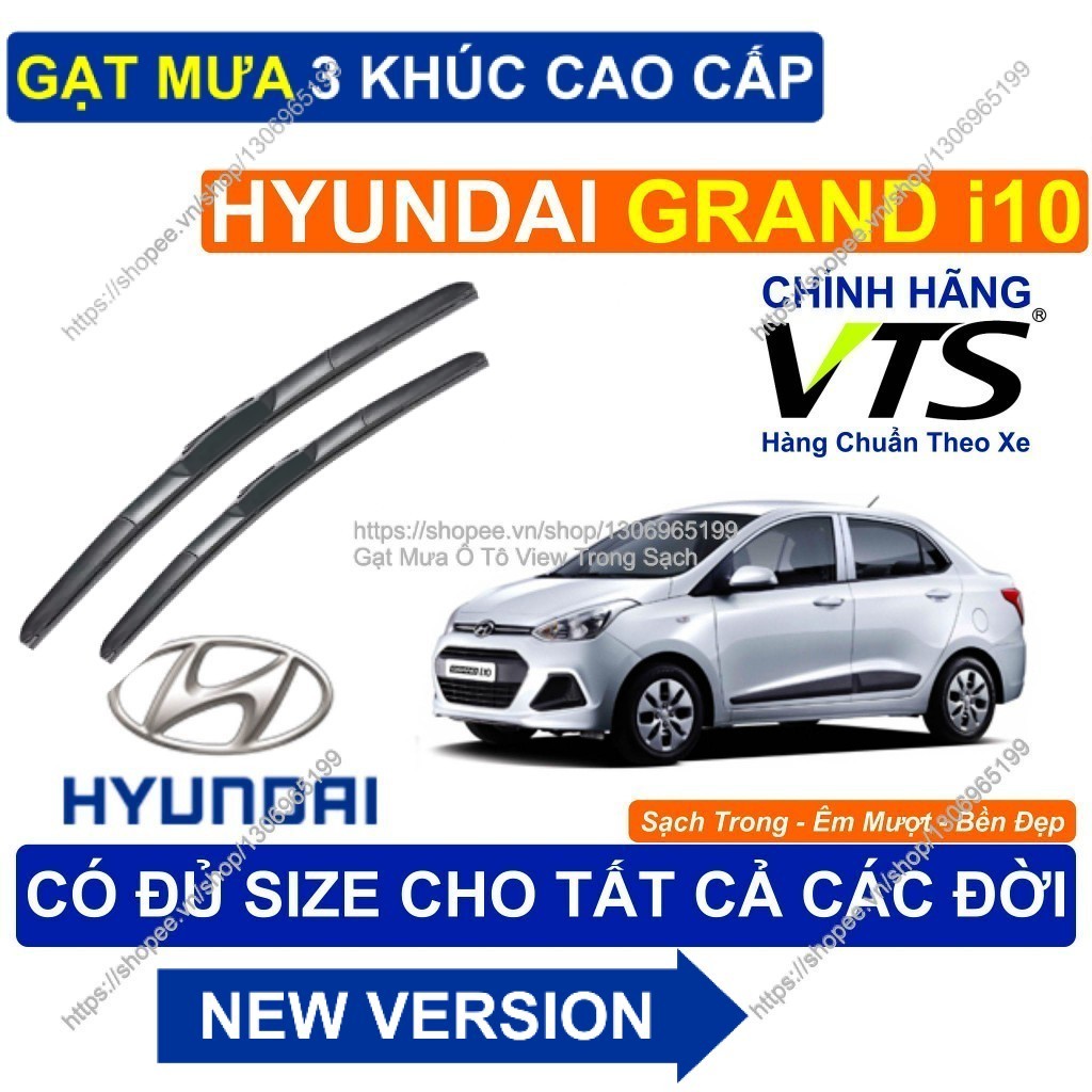 ที่ปัดน้ําฝน Hyundai i10 3-Segment - ที่ปัดน้ําฝน 3 วินาทีสําหรับ Hyundai i10- Hyundai i10
