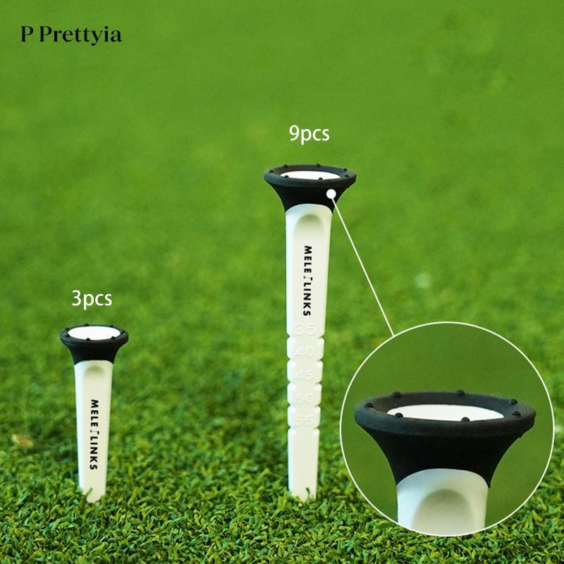 P Prettyia Universal Golf Tees ปรับความสูง Stable ลูกพลาสติกสนับสนุนอุปกรณ์เสริมสําหรับในร่มกลางแจ้ง Play — صورة 3