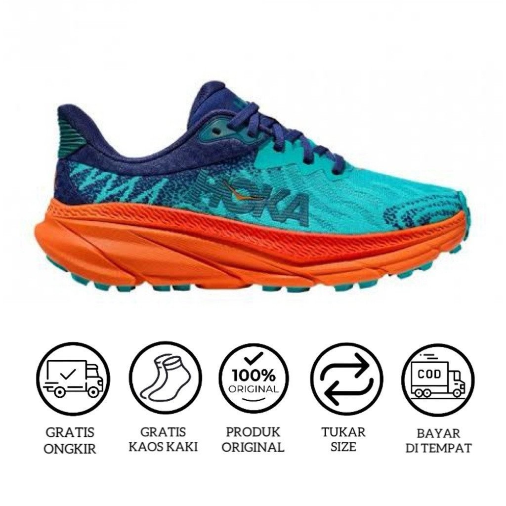 H0ka Challenger ATR 7 Ceramic Vibrant Trail Running Shoes