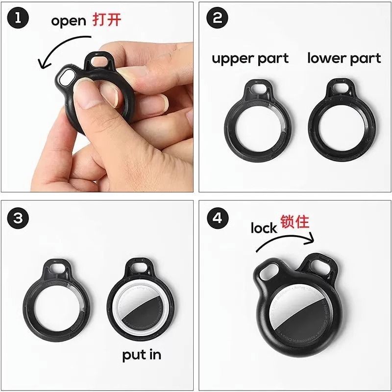 ฝาครอบป้องกัน AirTag เหมาะสําหรับฝาครอบป้องกัน Apple AirTag สําหรับ Apple AI20250921