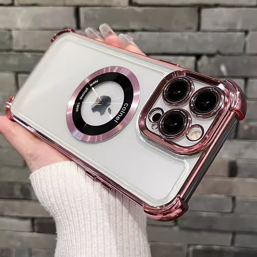 เคส Realme Note 70 Note 70T Note 60 Note 60X Note 50 C25 C12 C25S C17 C15 C11 2020 C2 C1 8 5G 8 4G 8 Pro 7 5G 7 4G 7i Double COILแม่เหล็กดูดซับซิลิโคนนุ่ม - รูปที่ 4