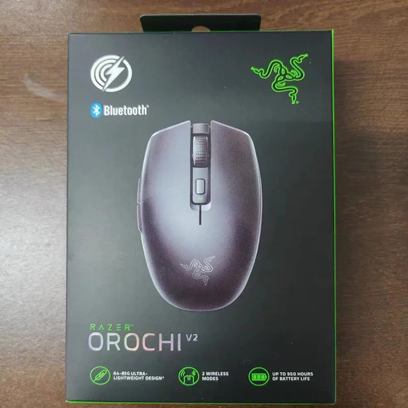 Razer วันเกิดปัจจุบันวันหยุดปัจจุบันคริสต์มาส Prese V2 Razer Orochi V2 เมาส์สําหรับเล่นเกมไร้สายสําห