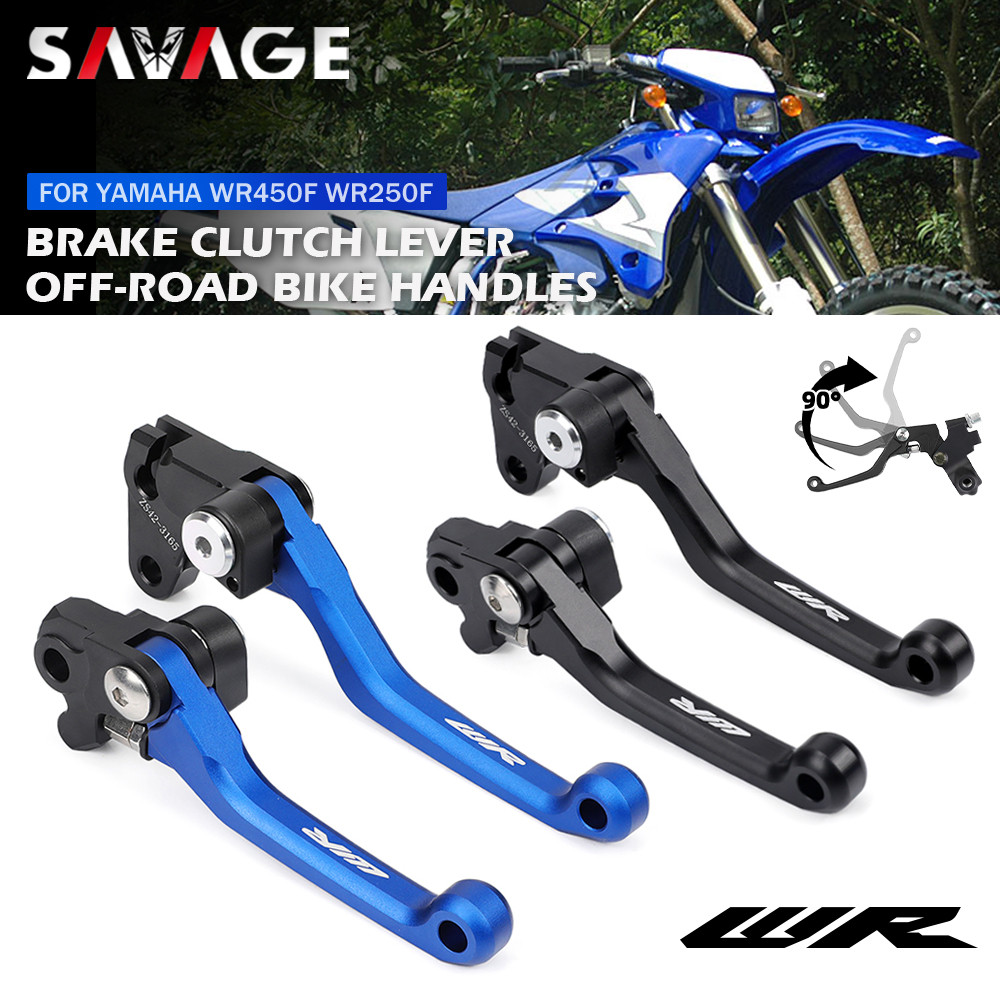 GFor YAMAHA WR450F WR250F 2001-2024 Pivot Brake Clutch Lever WR 250F 450F 250 450 F Pit Bike Off-Roa