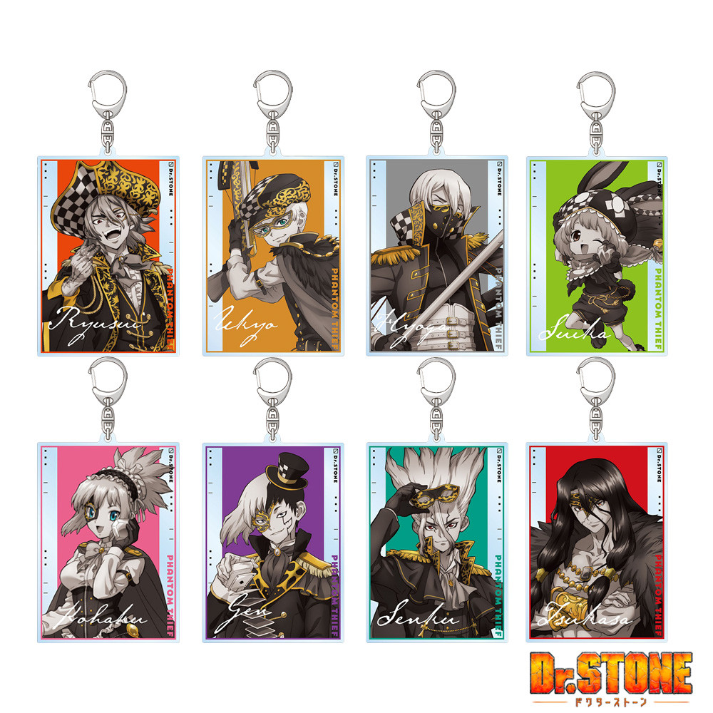 ดร. Stone Gen Asagiri Tsukasa Shishio Senku Ishigami Kohaku Suika Hyoga Ryusui Nanami Ukyo Saionji พ